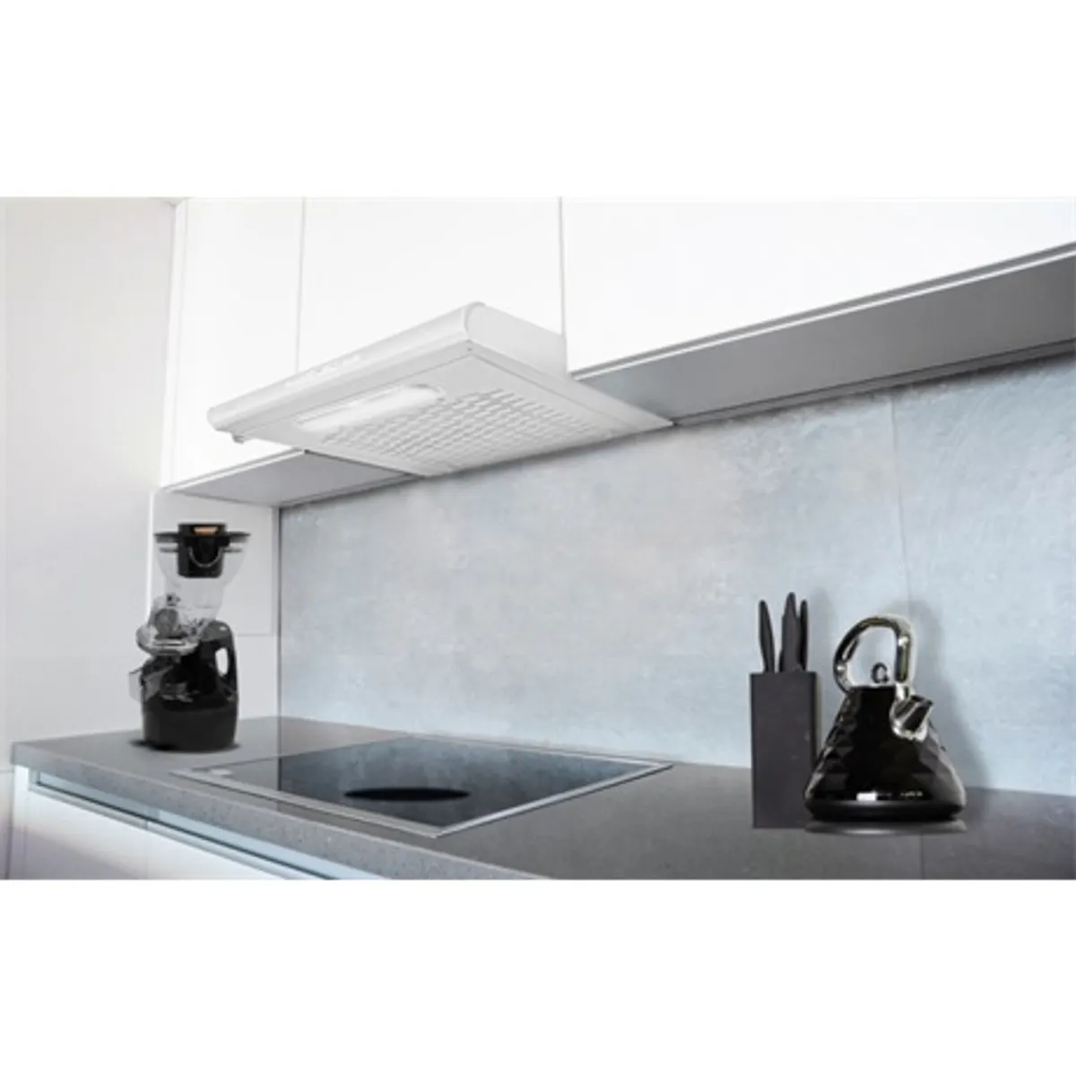 MPM MPM-61-PX-70 beépíthető páraelszívó 60 cm 3 fokozat mosható alumínium hálószűrő szénszűrő opcionális 4W LED világítás LWA 56-63 dB #3