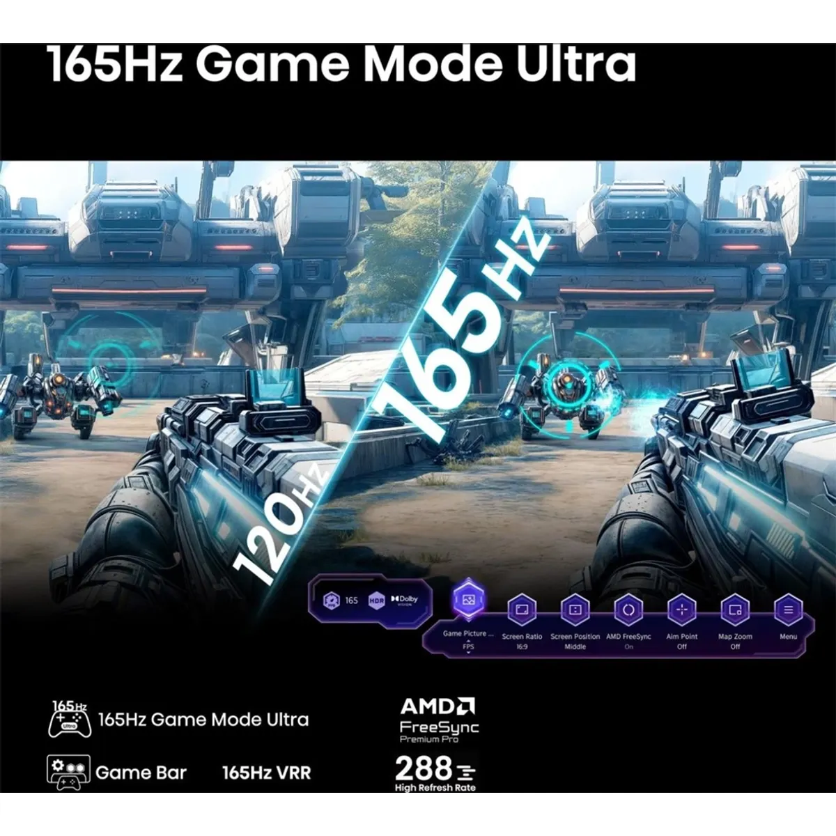 Hisense 75U8Q U8Q Mini-LED Pro 165 Hz 4K VIDAA Smart OS Dolby Vision Atmos IMAX Enhanced #6