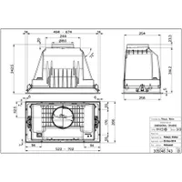 Faber INKA PLUS HCS X A70 INKA PLUS HCS X A70 700 mm energiaosztály B 230-590 m3h 3 sebesség 2x LED zaj 47-63 dB #3