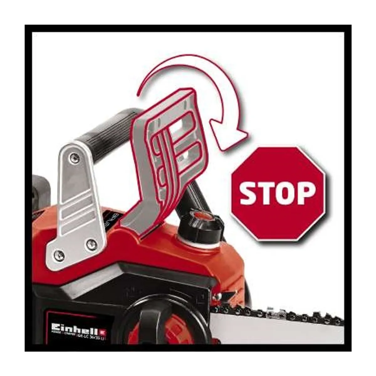 Einhell GP-LC 36-35 LI-SOLO láncfűrész 2x18V Power X-Change brushless kardhossz 35 cm #9
