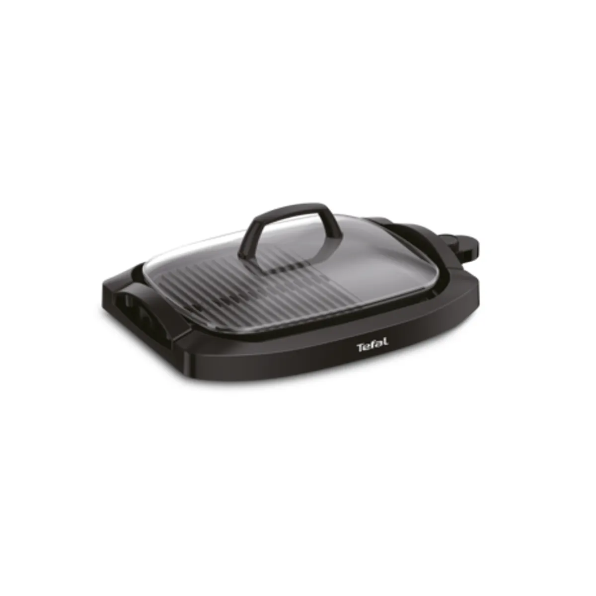 Tefal CB6A0830 Plancha asztali grillsütő 2000 W 30x40 cm fedél edzett üveg osztott lap levehető zsírtálca termosztát #2