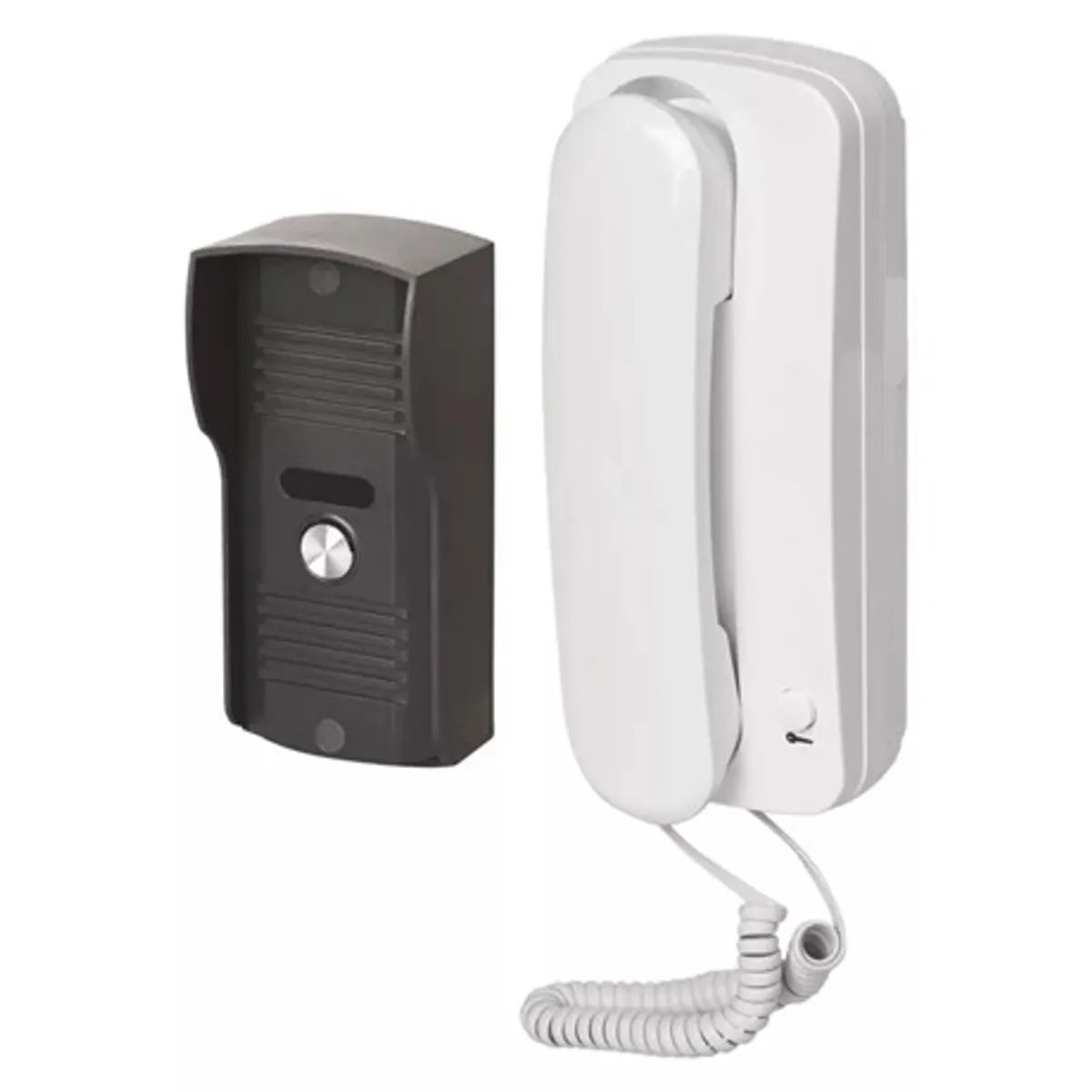 Emos H1085 audió kaputelefon szett 1 lakásos 1 fülhallgató fehér táp 12 vdc #2