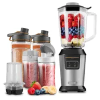 Sencor SBL 7570SS smoothie készítő 800 W rozsdamentes acél kések 2 program BPA-mentes Tritan palackok #1