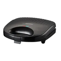 Esperanza EKT009 szendvicssütő 1000W automatikus hőmérséklet-szabályozás tapadásmentes bevonat hőszigetelt fogantyú és ház függőleges tárolás #1