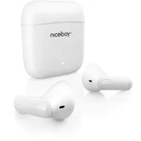 Niceboy NIC-HIVE-BEANS-WHITE HIVE Beans True Wireless 10 mm hangszóró Bluetooth 5.0 IPX4 érintésvezérlés USB-C töltés #3
