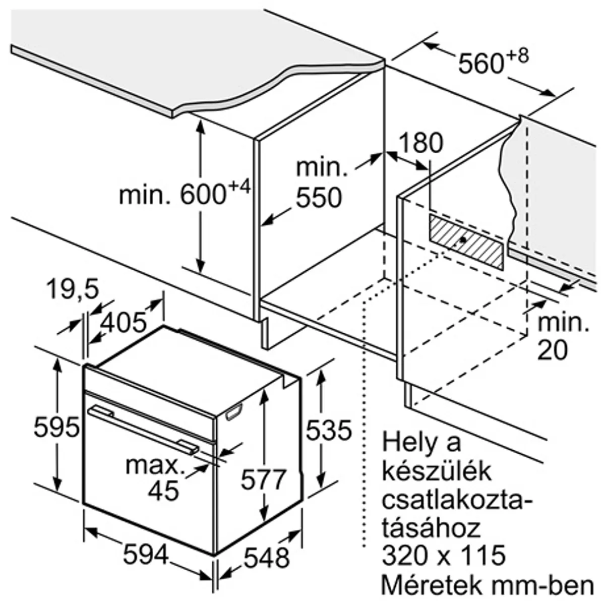 Bosch HBG675BB1 Beépíthető sütő 4D hőlégbefúvás pirolitikus öntisztítás AutoPilot 10 TFT kijelző #6