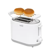 Home by Somogyi HG KP 22 Kenyérpirító 2 szelet 750 W 7 fokozat középre igazítás újramelegítő kiolvasztás zsemlemelegítő morzsatálca #5