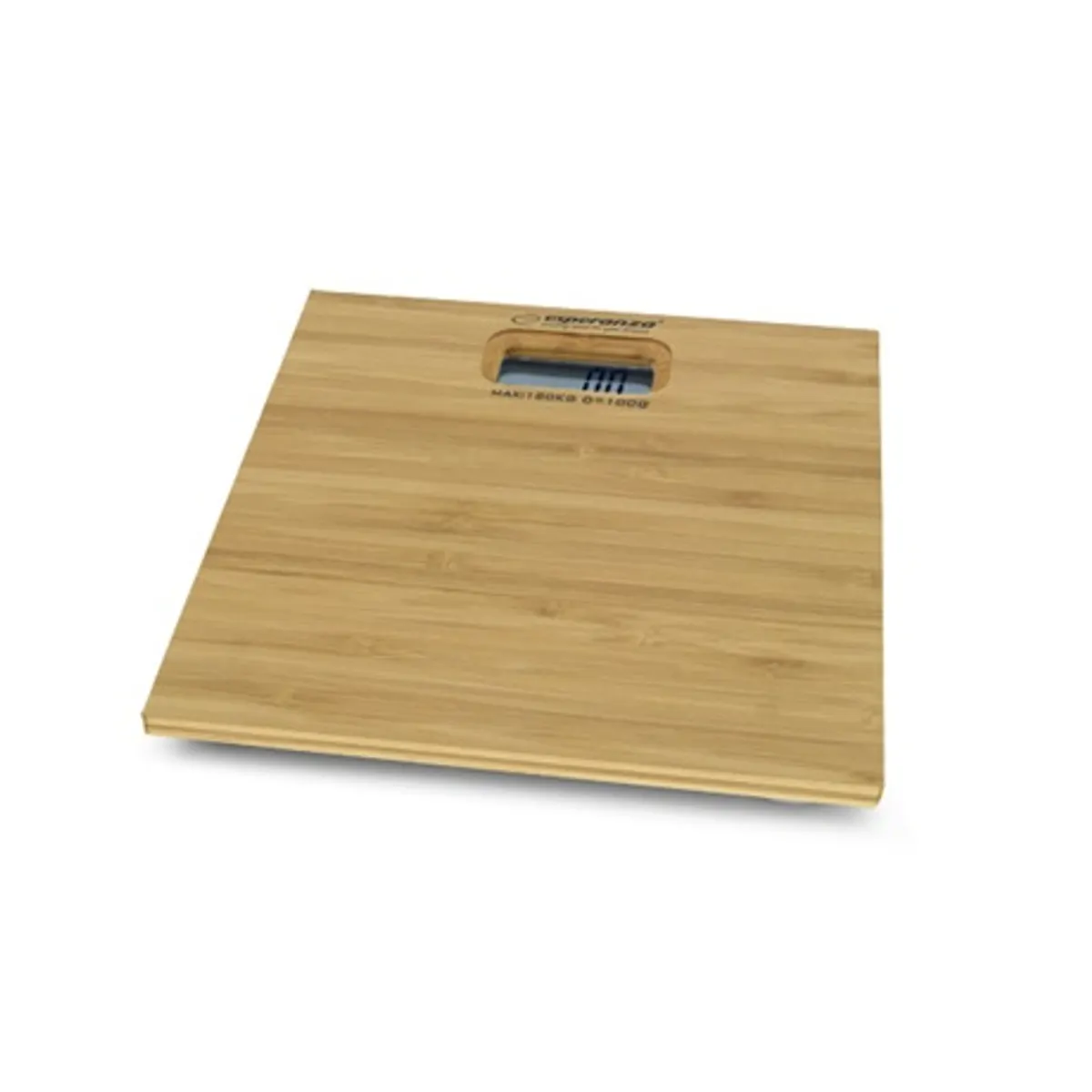 Esperanza EBS012 Bamboo fürdőszoba mérleg 4 pontos érzékelő 180kg 100g #1