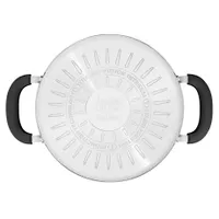 Tefal E3184455 Jamie Oliver lábas 20 cm 2,5 L rozsdamentes acél szilikon fogantyúval indukciós kompatibilis fedél üvegből készült #3