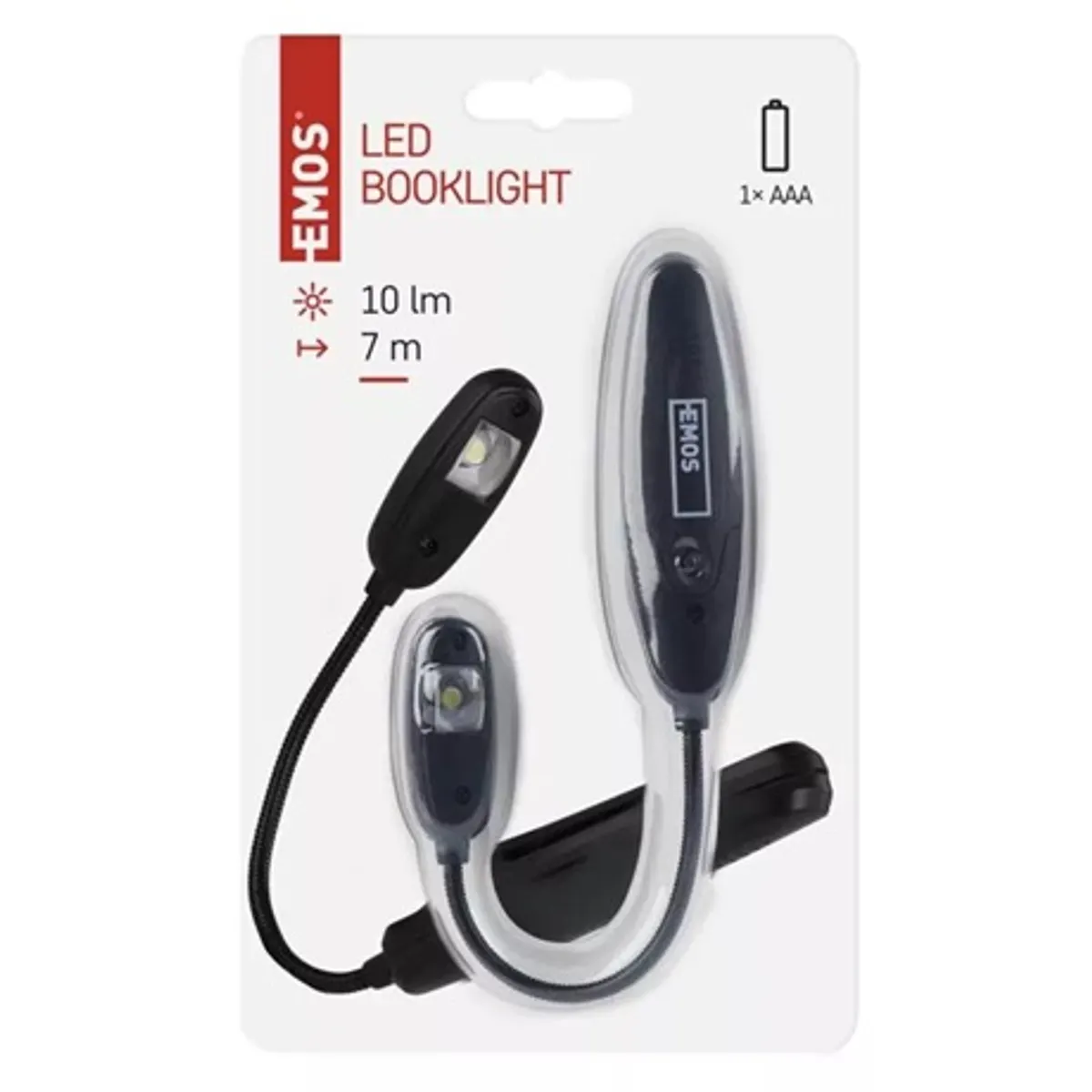 Emos P3400 csiptethető LED olvasólámpa 1 AAA 10 lm 7 m klipp #7