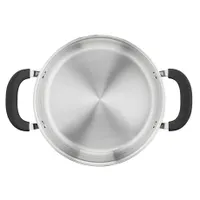 Tefal E3184455 Jamie Oliver lábas 20 cm 2,5 L rozsdamentes acél szilikon fogantyúval indukciós kompatibilis fedél üvegből készült #2
