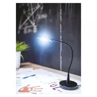 Emos Z7523B LED asztali lámpa fekete 360 lm hideg fehér rugalmas kar #6