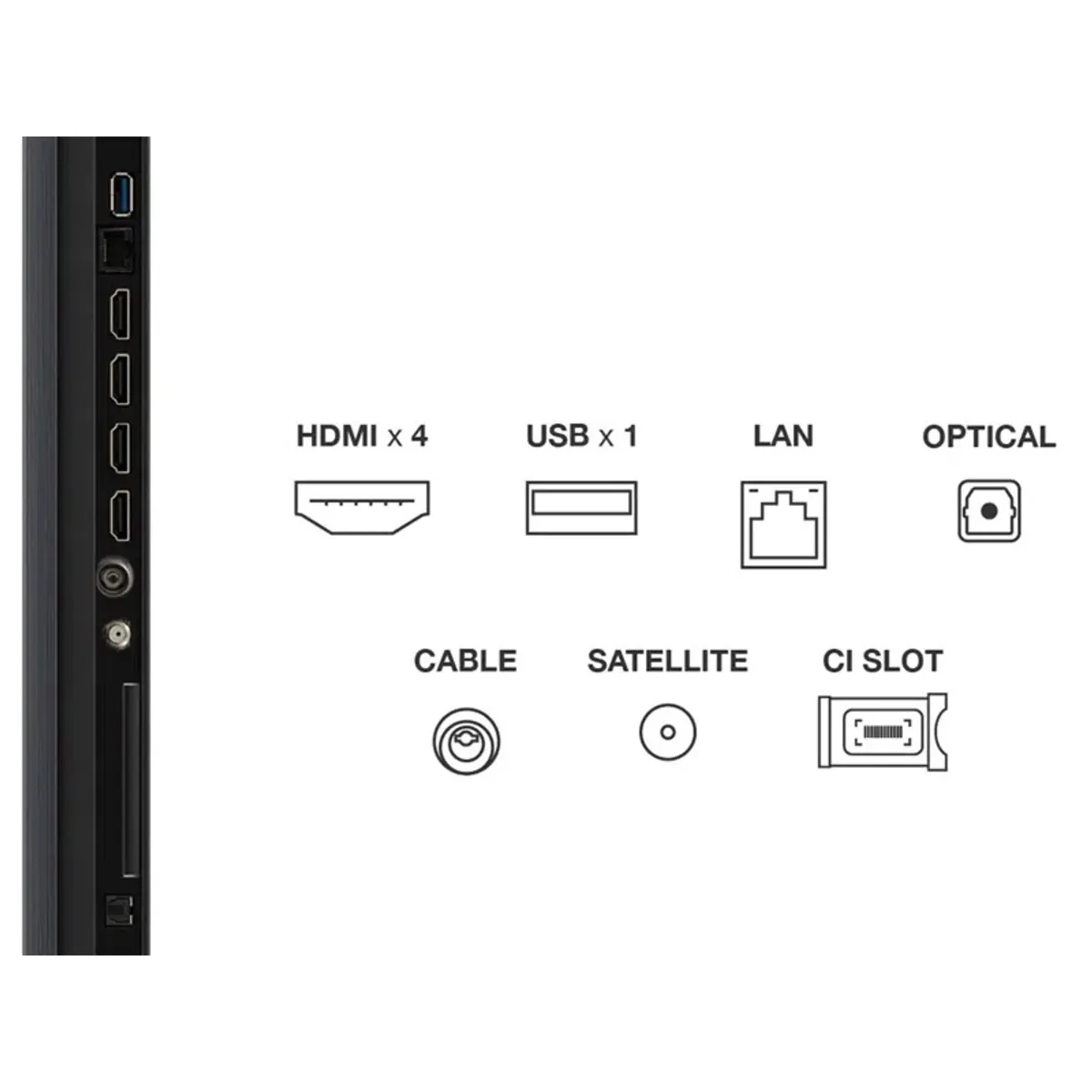 Tcl 98C6K QD-Mini LED televízió 98" 4K 144Hz Google TV AiPQ Pro Onkyo 2.1 Dolby Atmos #8