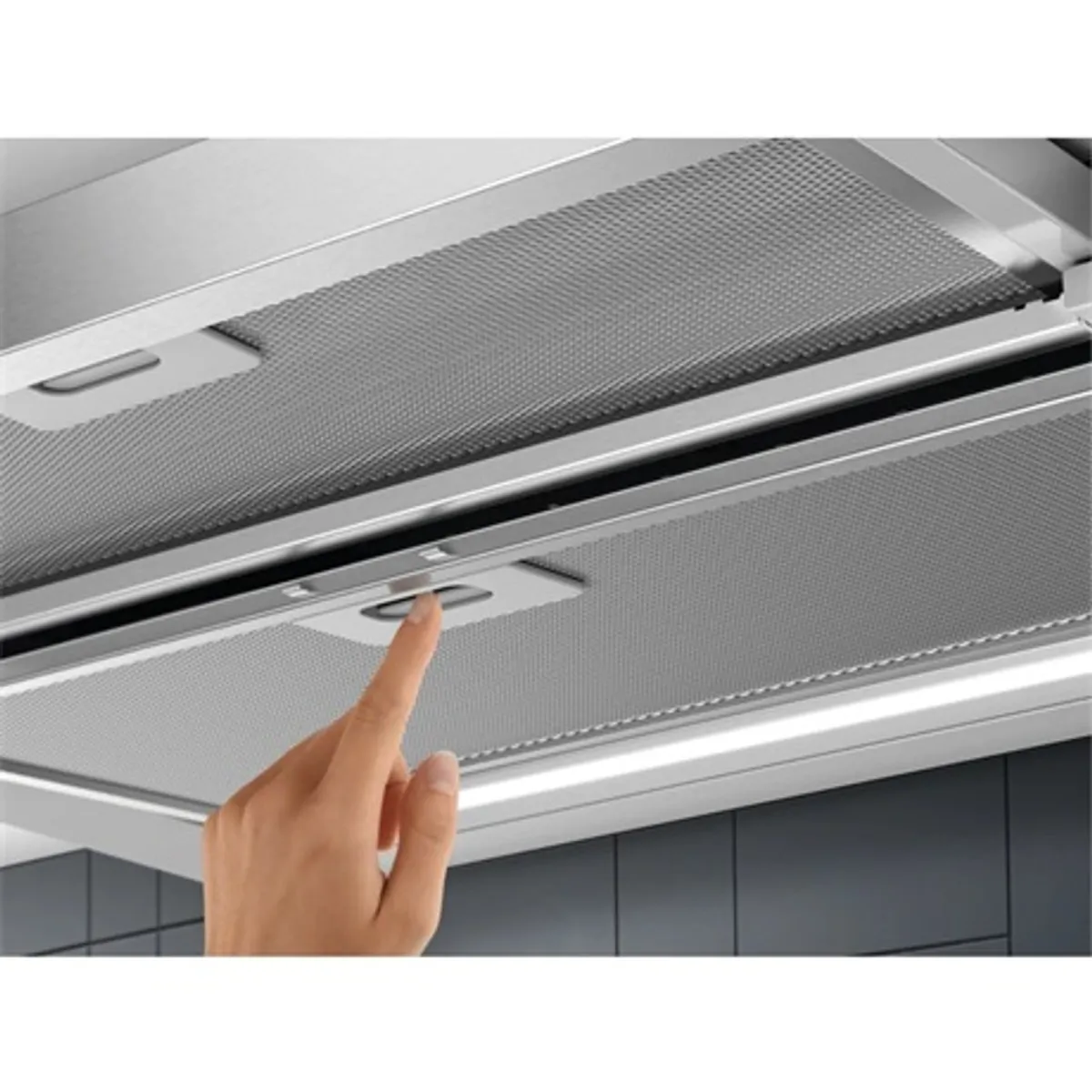 Electrolux LFP616X teleszkópos beépíthető páraelszívó 60 cm inox LED világítás alumínium hálószűrő 2 db max 600 m3óra min 220 m3óra energiaosztály A #6