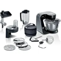 Bosch MUM5XC4E Konyhai robotgép 1000W 3,9 l nemesacél tál beépített mérleg 7 fokozat 3D bolygómozgás fekete #1