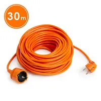 Delight 20507OR Lengő hosszabbító narancssárga 30 m 90 fok dugó #1
