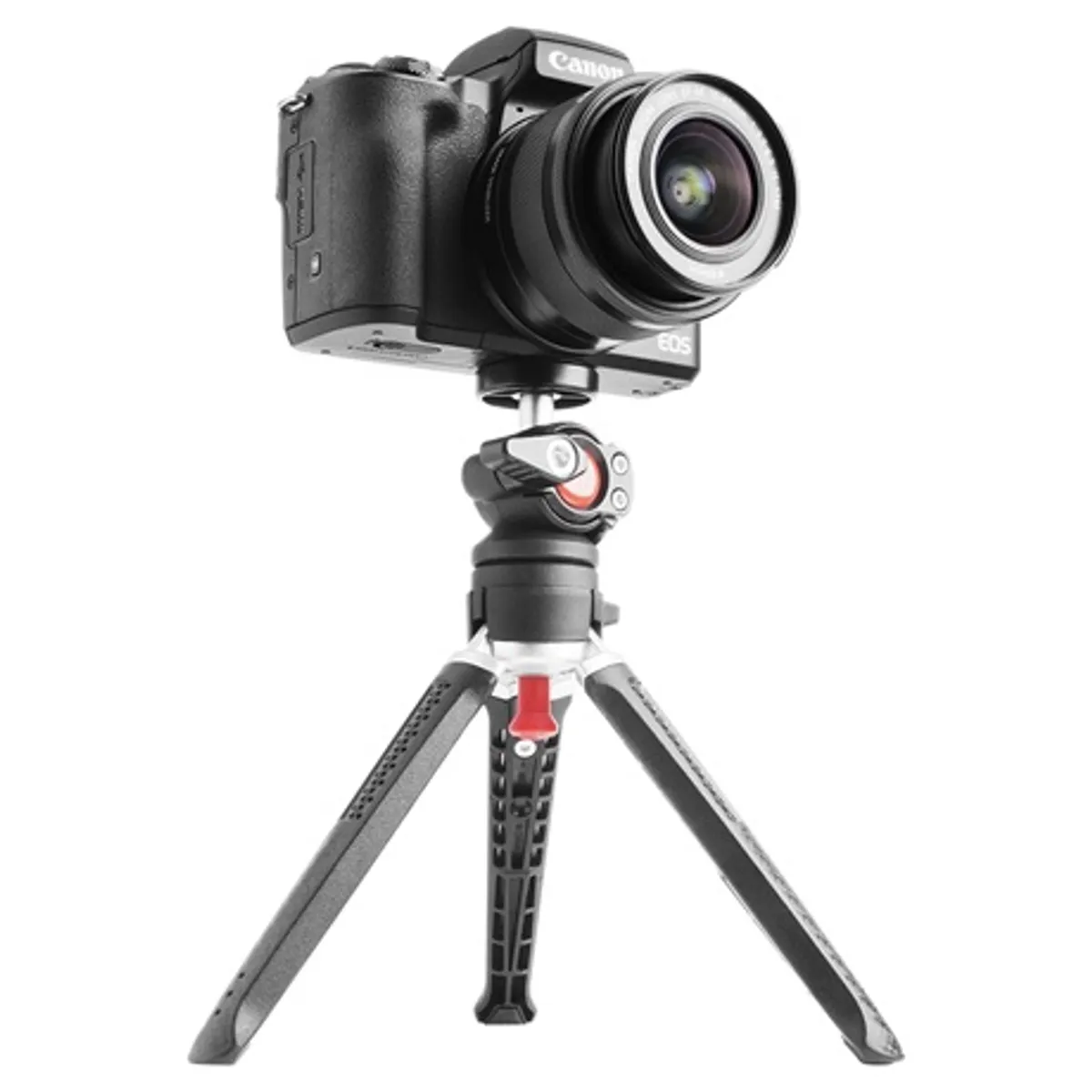 Yenkee YSM 720 Vlog készlet LED lámpa 9W 56 LED 800 lm 6000K USB-C 2000mAh telefon tartó 56-68mm #3