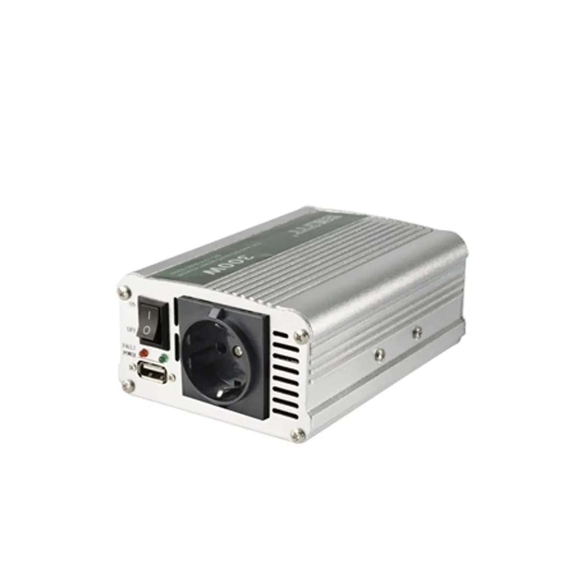 Home by Somogyi SAI 600USB feszültségátalakító 12 V DC bemenet 230 V 50 Hz módosított szinusz 300 W folyamatos terhelhetőség 600 W csúcs terhelhetőség #1