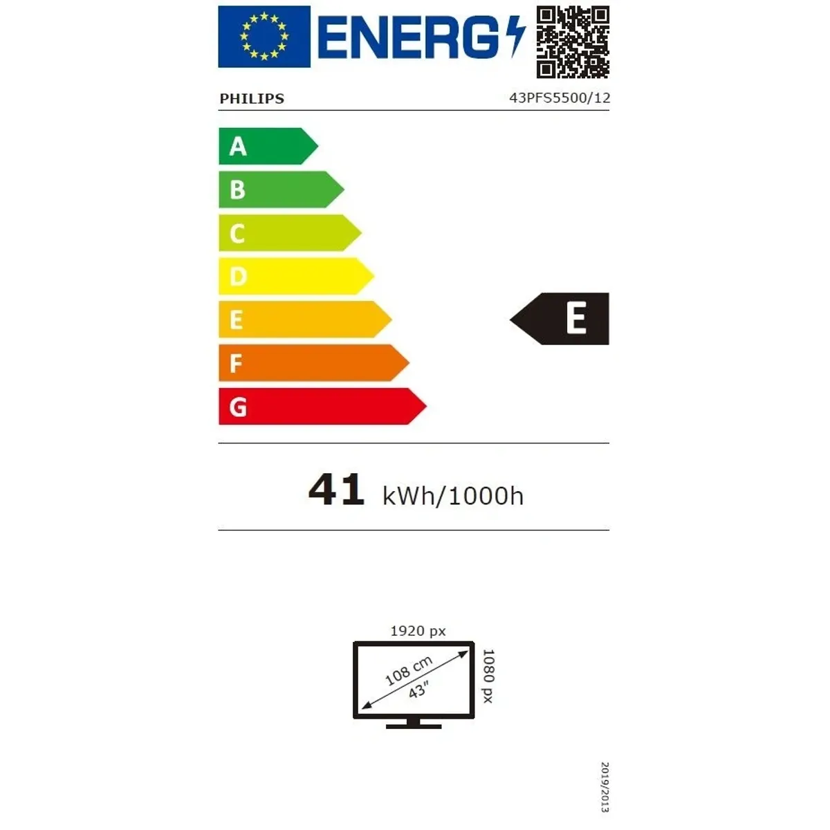 Philips 43PFS5500/12 Full HD LED televízió #6