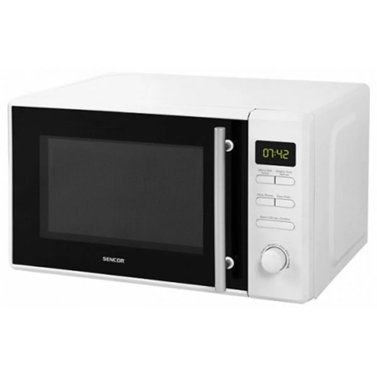 Sencor SMW5220 mikrohullámú sütő grill - 20 l - 700 W mikró és 1000 W grill - 8 előre programozott funkció - 95 perces időzítő #1