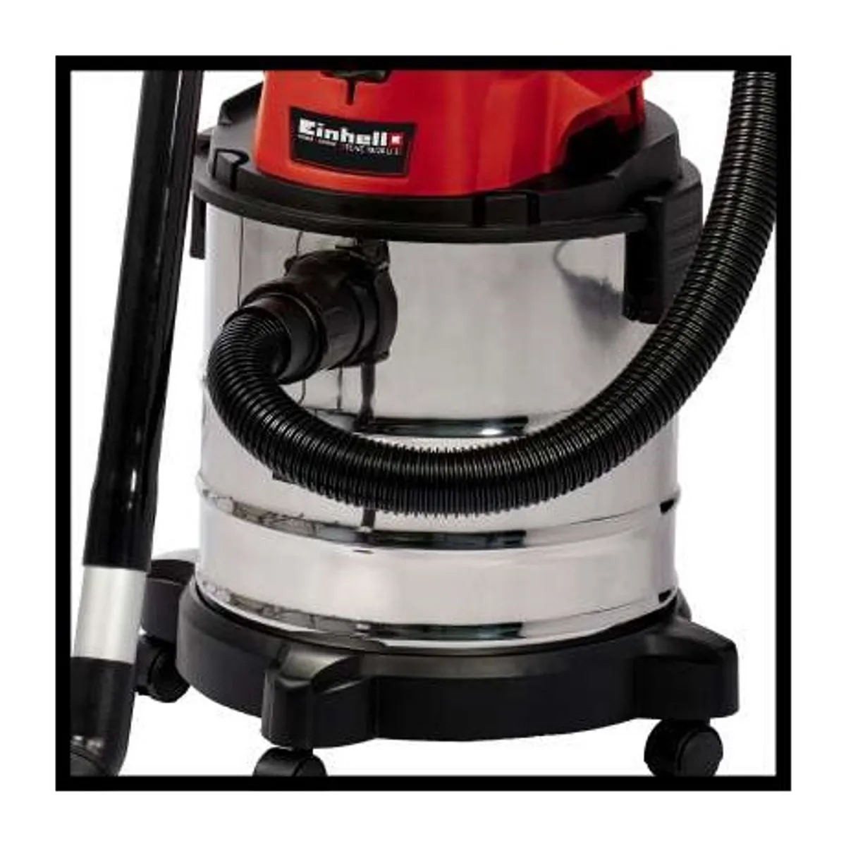 Einhell TC-VC 18/20 LI S - SOLO Power X-Change 20 L rozsdamentes tartály nedves-száraz akkumulátoros #6