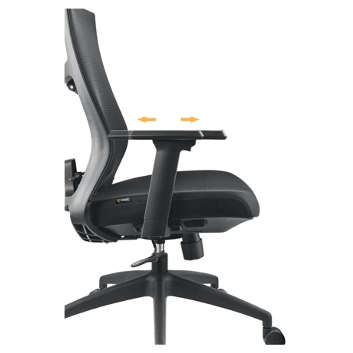 Yenkee YGC 500BK FISHBONE 3D állítható könyöktámasz szinkron mechanizmus ülésmagasság 48-56 cm 90-135 deg háttámla dőlésszöge 120 kg teherbírás #9