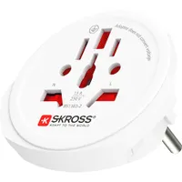 Skross 1.500211-2 World to Europe utazó adapter földelt