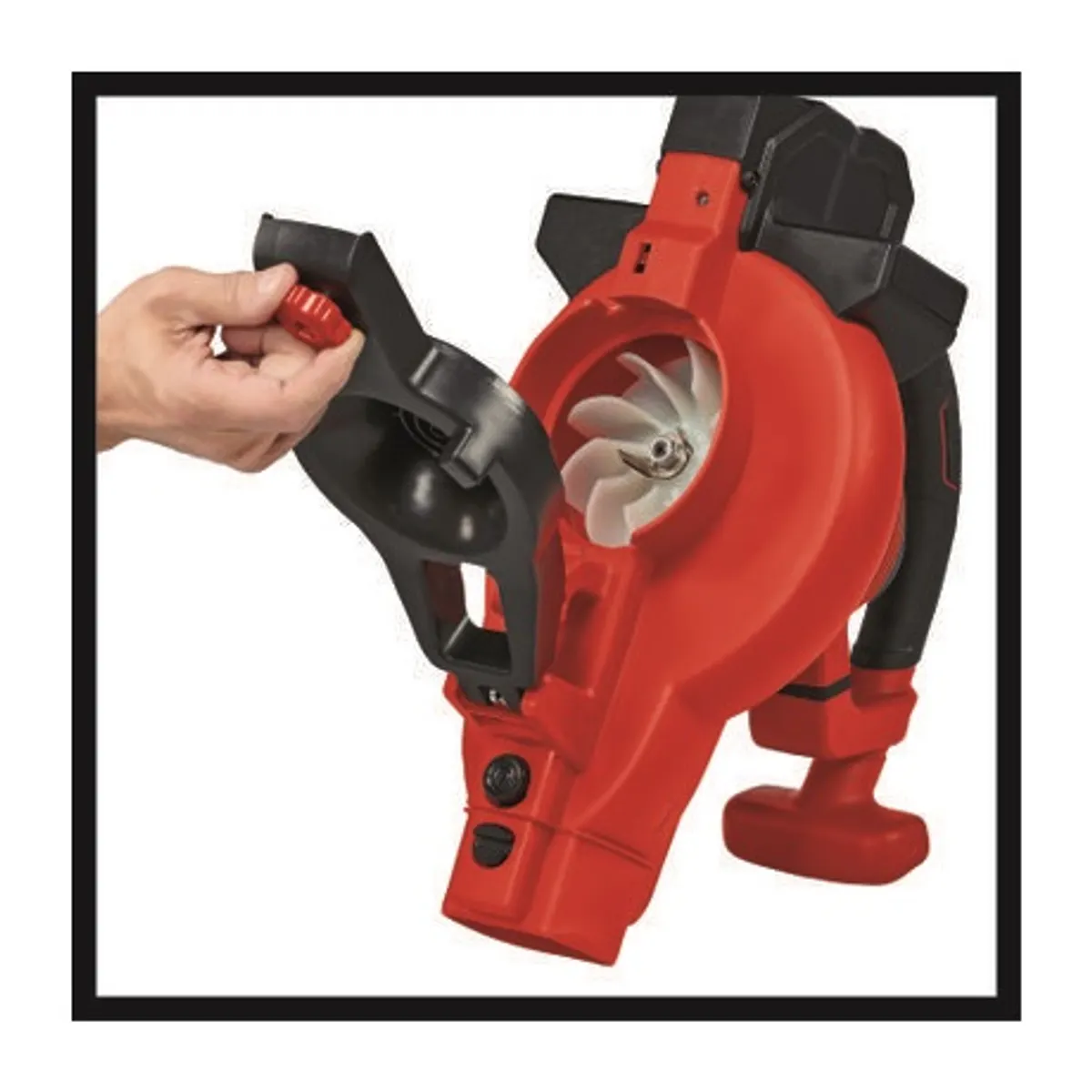 Einhell GE-CL 36/230 LI E SOLO Lombszívó Power X-Change 2x18V akku és töltőkészülék nélkül 45 L gyűjtőzsák #7