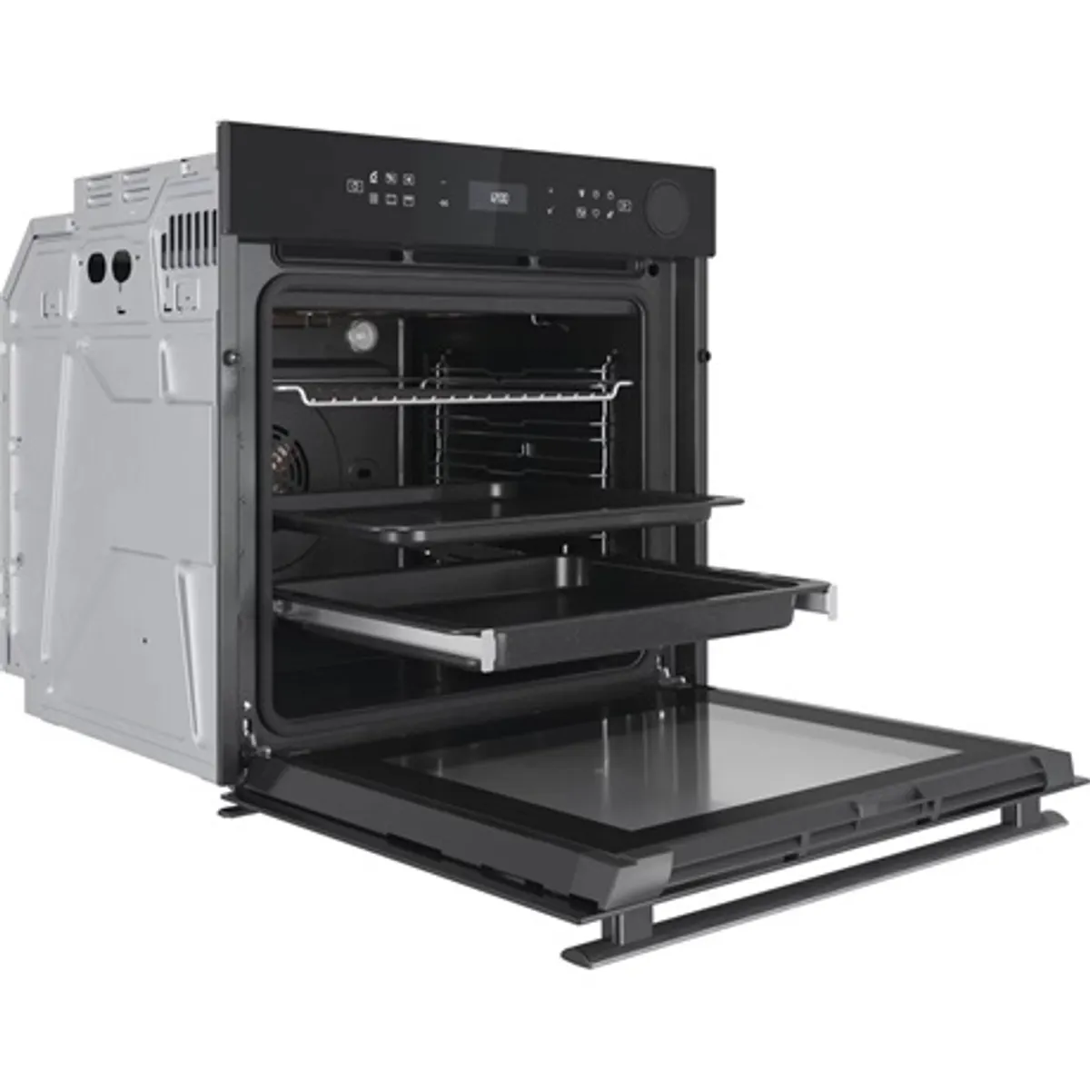 Whirlpool AKZ9S 8270 FB Sütő beépíthető elektromos 73 literes pirolitikus gőz cook3 6th sense #2