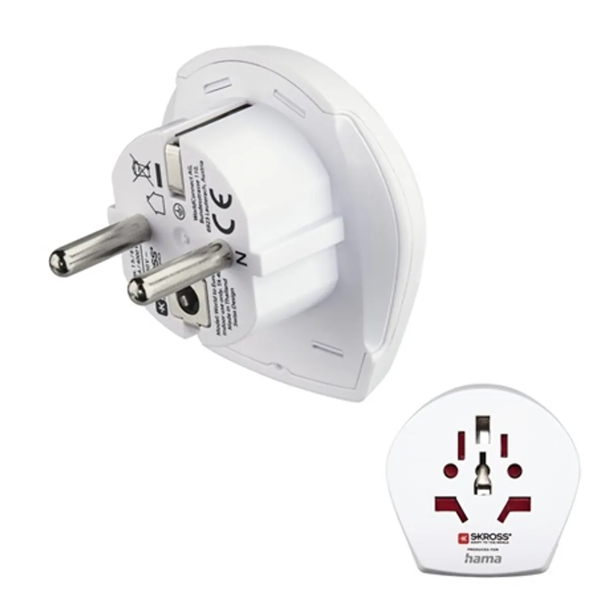 Hama 13223831 utazóadapter EU dugalj univerzális 100-250V 16A 4000W #1