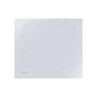 Candy CI642CWTT beépíthető indukciós főzőlap fehér 4 zóna érintő 7400W boosterek 4 gyerekzár időzítő #1