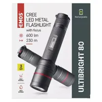Emos P3180 ULTIBRIGHT 80 CREE LED tölthető zseblámpa 600 lm 230 m IP65 USB-C 3 üzemmód 18650 2600 mAh #4