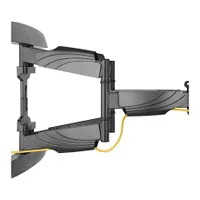 Stell SHO 7620 fali konzol 40"-70" TV monitor forgatás 60 fok dőlés 8 fok állítható faltól 5,7-51,7 cm lyuktávolság 195x100-603x400 mm #5