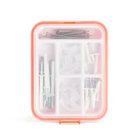 Handy 04289 csavar- és tipli készlet 60 db 5x40 10 10 6x60 10 10 4x60 10 10 tárolódoboz #2