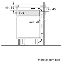Bosch PIF612BB1E beépíthető indukciós főzőlap 60 cm 4 zónás #8
