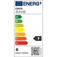 Emos ZL4102 gyertya LED izzó E14 6W 500lm 3000K meleg fehér #5