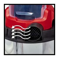 Einhell TC-VC 18/20 LI S - SOLO Power X-Change 20 L rozsdamentes tartály nedves-száraz akkumulátoros #7