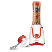 Sencor SBL 2114RD turmixgép autós pohártartóhoz illeszkedő 0,6 l BPA-mentes PCTG palack négy penge titan bevonattal impulzuskapcsoló #1