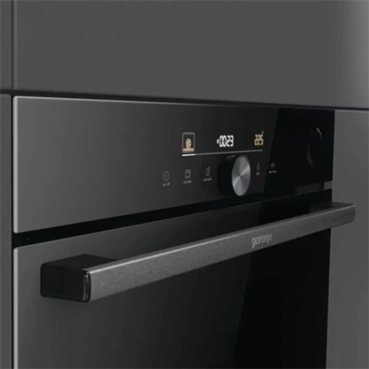Gorenje BSA6747DGWI Beépíthető sütő fekete 77 L 300 fokC konvekció katalitikus AquaClean #5