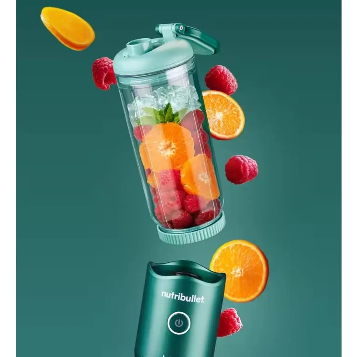 Nutribullet NBP013GR Flex hordozható turmixgép 0.6L Erdőzöld #7