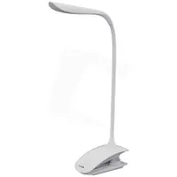 Avide ABLDL-CLIP-1.5W csíptethető LED asztali lámpa fehér beépített akkumulátor 1,5W CW 6400K 170 fok SMD2835 #2