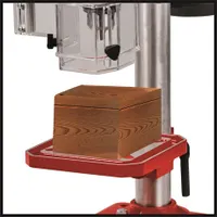 Einhell TC-BD 450 állványos fúrógép ötfokozatú fordulatszám-szabályozás 1.5-13 mm tokmány 50 mm furatmélység forgatható-dönthető munkaasztal #3