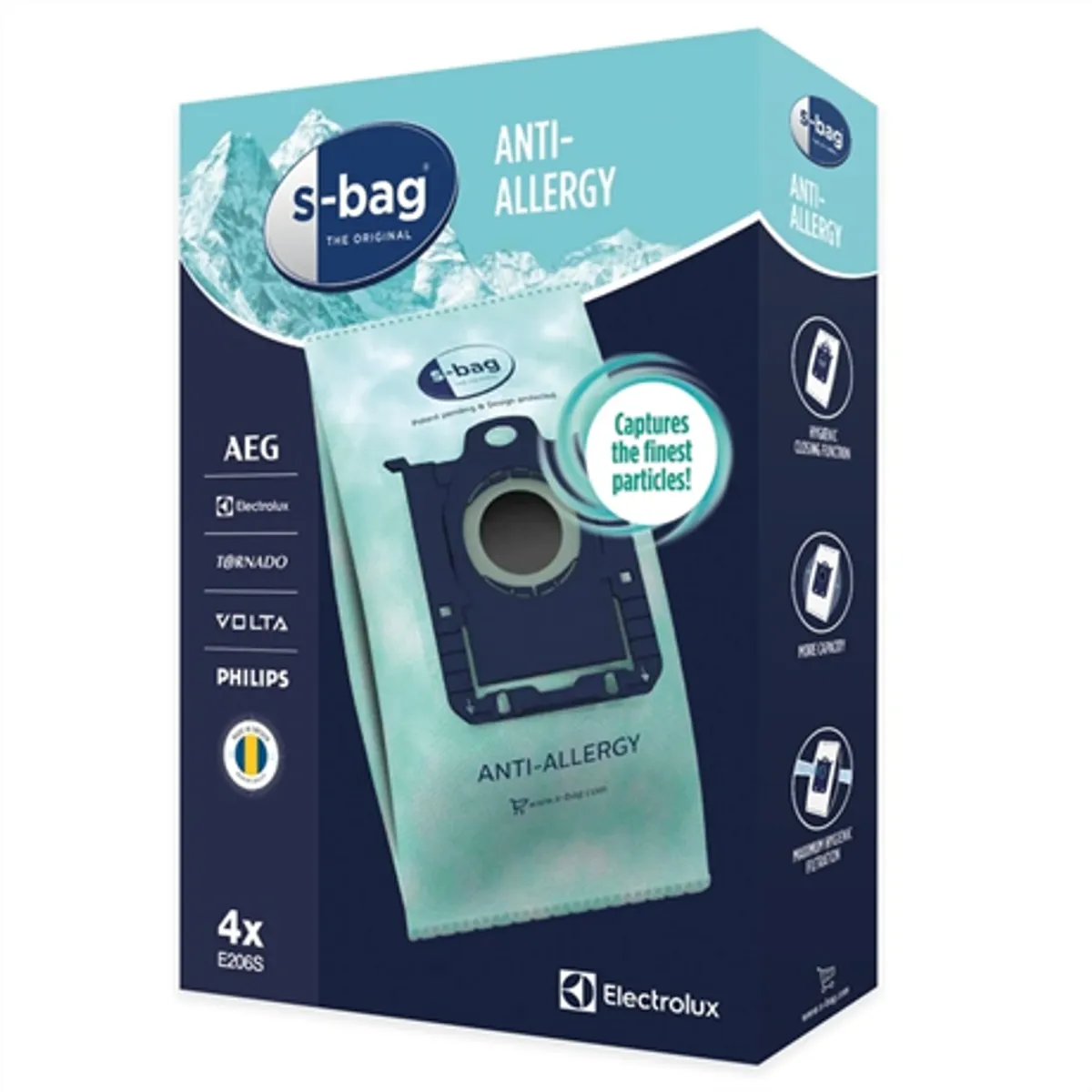 Electrolux E206S porzsák szintetikus antiallergén #1