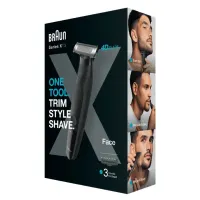 Braun XT3100 Series X3 4D penge 2x széles vágóterület SkinGuard vízálló #9