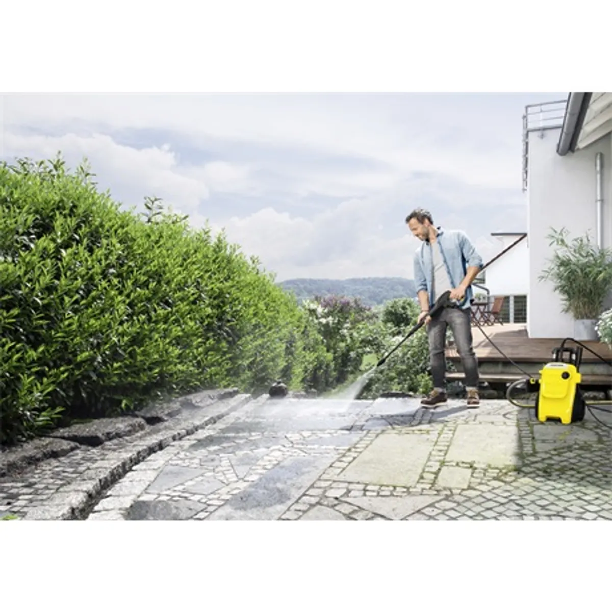 Karcher K 4 COMPACT HOME 1.637-503.0 K 4 compact home vízhűtéses motor teleszkópos markolat 6 m tömlő beépített vízszűrő Quick Connect 30 m2 ora #8