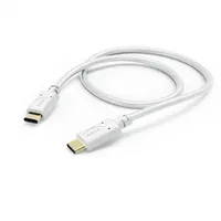 Hama 00201592 USB Type-C töltő- és adatkábel 2x USB-C, USB 2.0, 1,5 m, fehér, aranyozott dugók #1