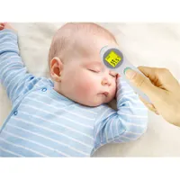 Beper P303MED001 érintésmentes testhőmérő memória 10 mérés 3 színű háttérvilágítás LCD ABS anyag #5