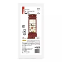 Emos DCLW18 telefonfülke LED dekoráció meleg fehér 10x10x25 cm beltéri időzítő 3xAA LED 1 db IP20 #4