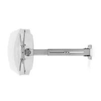 Nedis PJWM100GY fali projektor konzol 4 karos max teherbírás 10 kg forgatható 360 fok dönthető 90 fok furatok távolsága 185-327 mm acél ezüst #3