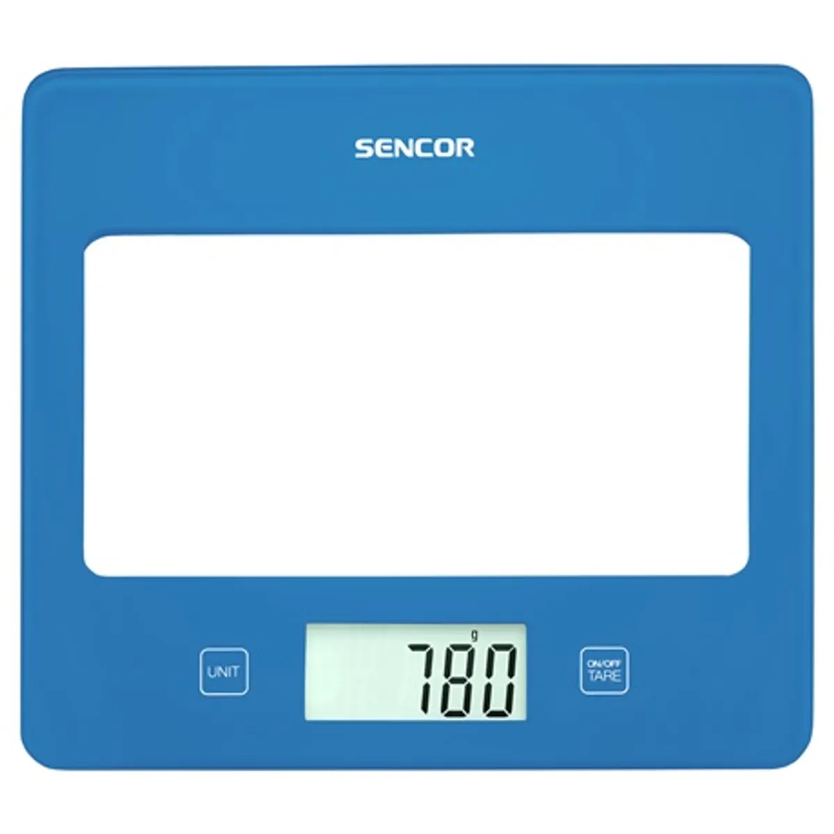 Sencor SKS 5032BL konyhai mérleg 5 kg 1 g tara 4 érzékelő g ml lb oz fl oz auto kikapcsolás 60 mp #1